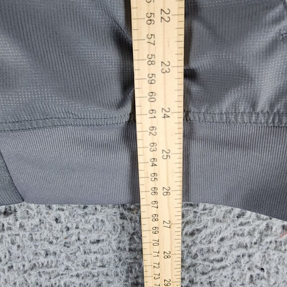 Under Armour Jacket Womens Large Gray Long Sleeve Full Zip Windbreaker *GUC* - Picture 6 of 10